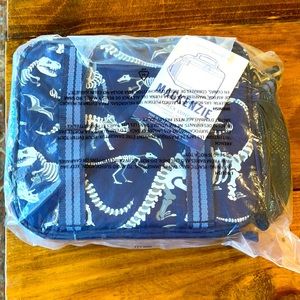 Pottery Barn Mackenzie Glow in the Dark Dinosaur Lunchbox with name “Colton”